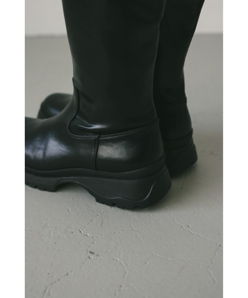 STYLEMIXER（スタイルミキサー） ブーツ トラックソールロングブーツ