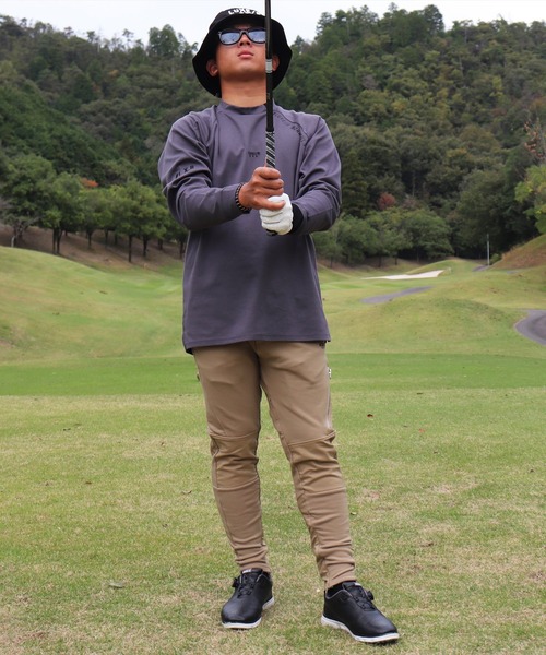 スウェットパンツ ジャージ (RM)「LUXE/R GOLF」ストレッチ フリース