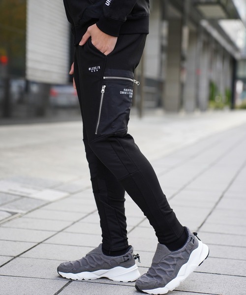 スウェットパンツ ジャージ (RM)「LUXE/R GOLF」ストレッチ フリース