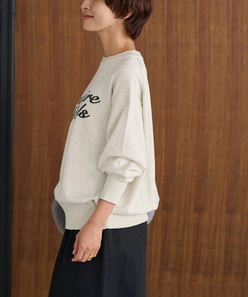 ニット セーター 「追加」コットンカシミヤロゴニット レディース JOURNAL STANDARD relume ニット セーター 「追加2」コットン