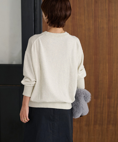 ニット セーター 「追加」コットンカシミヤロゴニット レディース JOURNAL STANDARD relume ニット セーター 「追加2」コットン