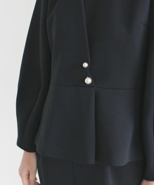 kaene(カエン) ハイストレッチブラウス／010461／フォーマル／セレモニー／ kaene ブラウス シャツ kaene(カエン) ハイストレッチブラウス