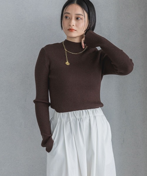 A part by（アパートバイ） ニット セーター HGラメハイネックニット