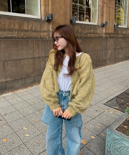 hellam ニット セーター 「さきっぺさんコラボ」2wayデザイン