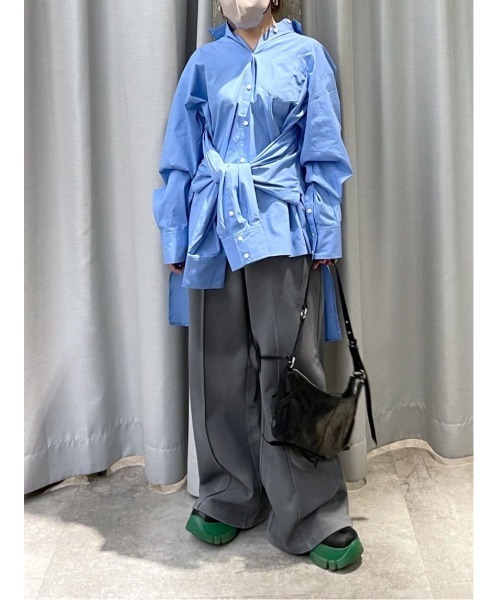 ブラウス シャツ THROW DESIGN LOOSE SH デザイン ルーズ シャツ レディース THROW by SLY ブラウス シャツ DESIGN LOOSE SH デザイン ルーズ