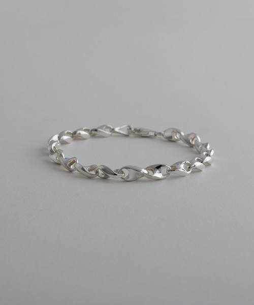 Silver925 プレミアムチェーンブレスレット whoseA（フーシー） ブレスレット 「silver925」PlumpChainBracelet