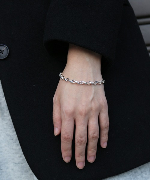 whoseA（フーシー） ブレスレット 「silver925」PlumpChainBracelet