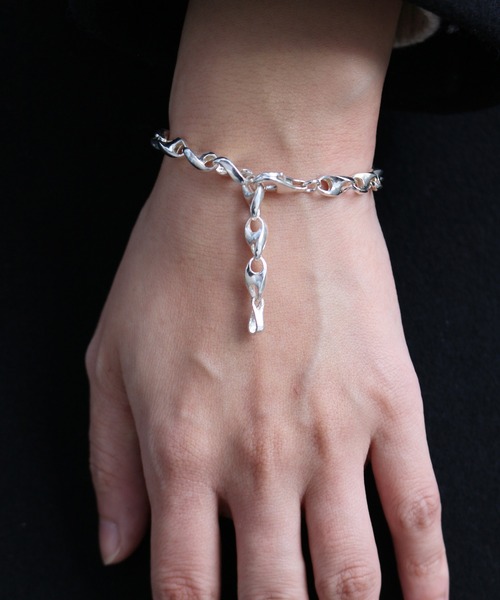 Silver925 プレミアムチェーンブレスレット whoseA（フーシー） ブレスレット 「silver925」PlumpChainBracelet