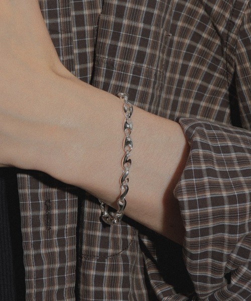 whoseA（フーシー） ブレスレット 「silver925」PlumpChainBracelet