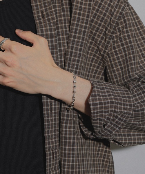 whoseA（フーシー） ブレスレット 「silver925」PlumpChainBracelet
