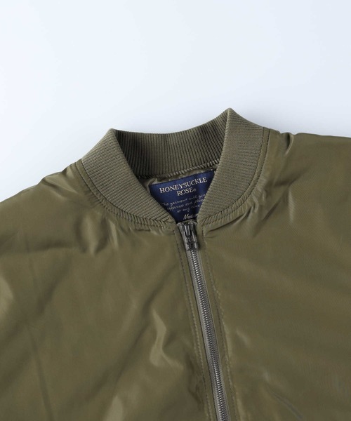 「HONEYSUCKLE ROSE」 ブルゾン L カーキブラウン レディース_画像3