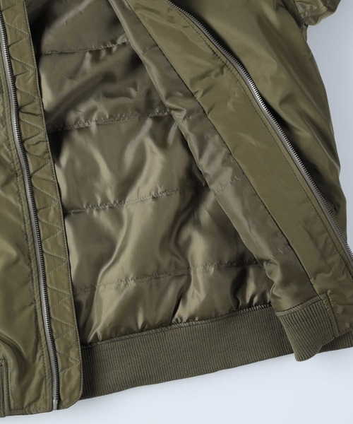 「HONEYSUCKLE ROSE」 ブルゾン L カーキブラウン レディース_画像7