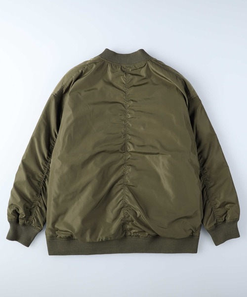 「HONEYSUCKLE ROSE」 ブルゾン L カーキブラウン レディース_画像8