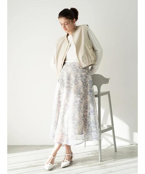 ベスト ジレ MA-1ショートベスト「2025spring catalog item」 レディース Te chichi TERRASSE ベスト ジレ MA-1ショートベスト