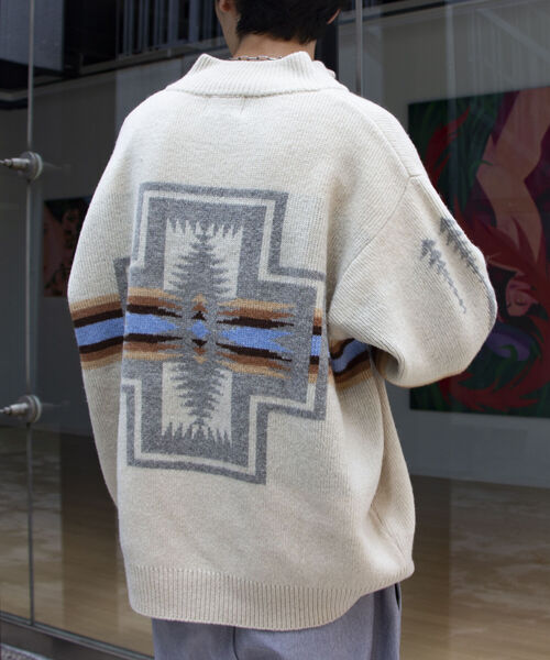 PENDLETON（ペンドルトン） 長袖ニット LARGE キナリ メンズ