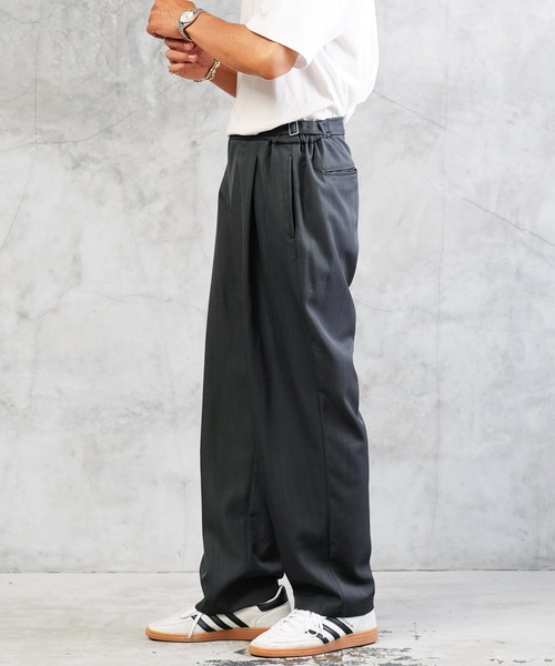 JIGGYS SHOP（ジギーズショップ） ワイドパンツ パンツ 洗える