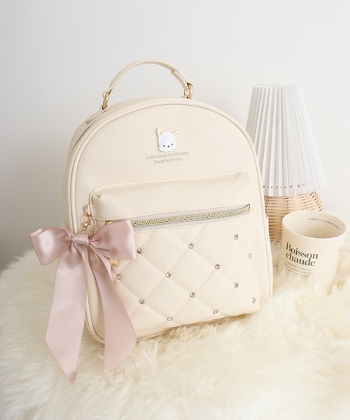 sanrio（サンリオ） リュック RB 合皮 ビジュー エポプレート ミニD (L