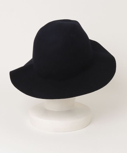 「DETAILS」 ハット FREE ネイビー レディース_画像2