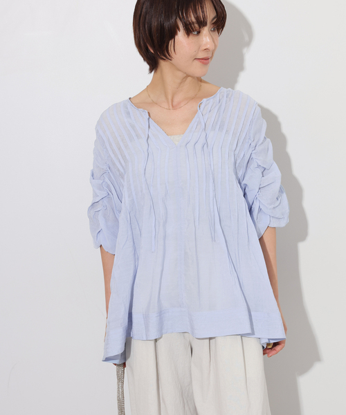 TORRAZZO DONNA/トラッゾドンナ　ブラウス Torrazzo Donna ブラウス シャツ 「TORRAZZO DONNA