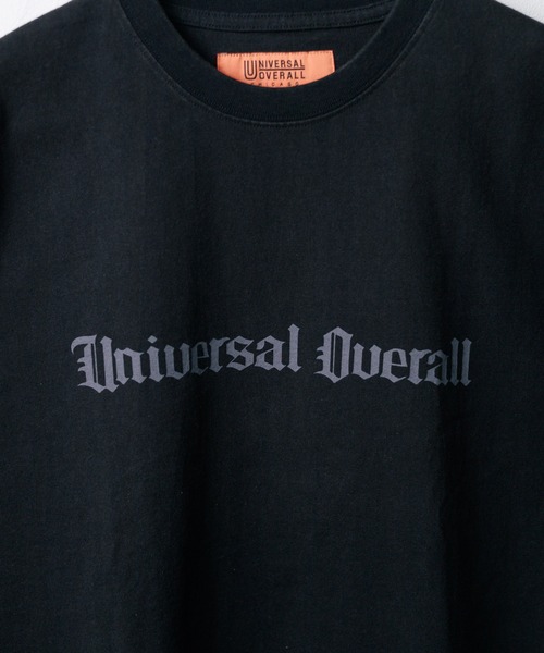 tシャツ 「72」「UNIVERSAL OVERALL」Logo Pigment TEE レディース メンズ UNIVERSAL OVERALL tシャツ /UNIVERSAL OVERALL/Logo Pigment
