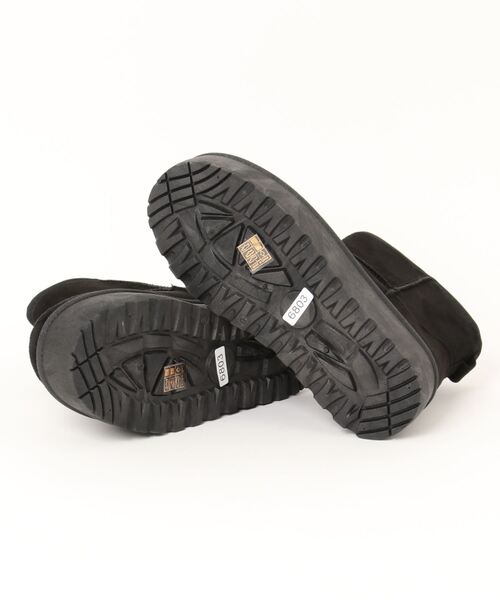 「R&E」 ムートンブーツ M ベージュ系その他 レディース_画像3