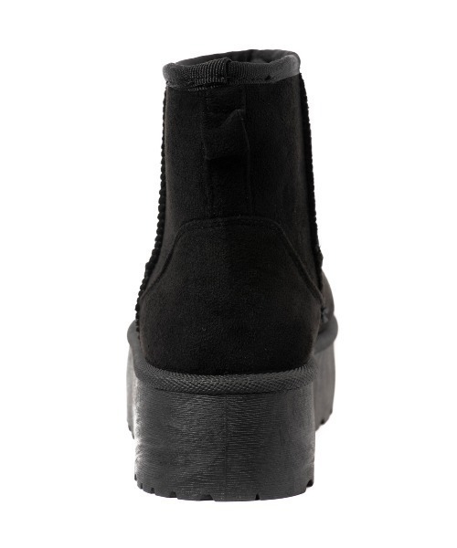 「R&E」 ムートンブーツ M ベージュ系その他 レディース_画像9