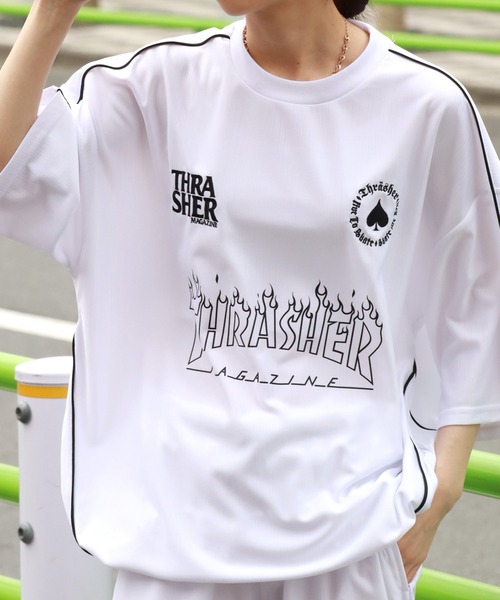THRASHER tシャツ 「THRASHER/スラッシャー」オーバーサイズ
