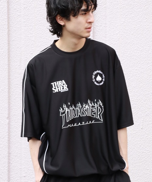 thrasher tシャツ THRASHER 特別価格 スラッシャー 半袖 Tシャツ メンズ フロント