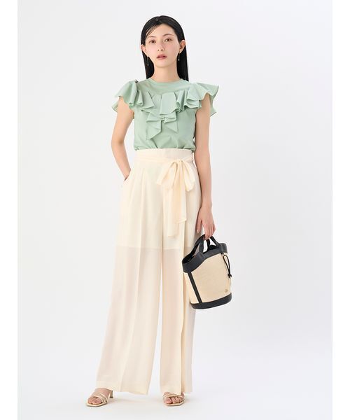 CELFORD - セルフォード　カットソー　ラッフルフリル SALE／50%OFF】CELFORD ラッフルフリルカットソー セルフォード