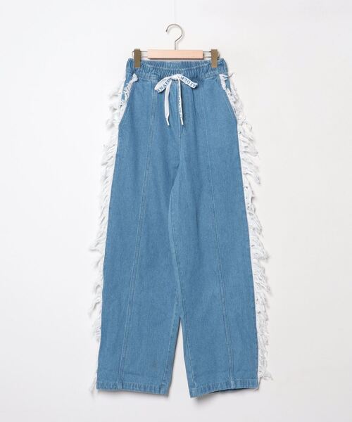 Adidas x Kseniaschnaider コラボ パッチワーク デニム ジーンズ