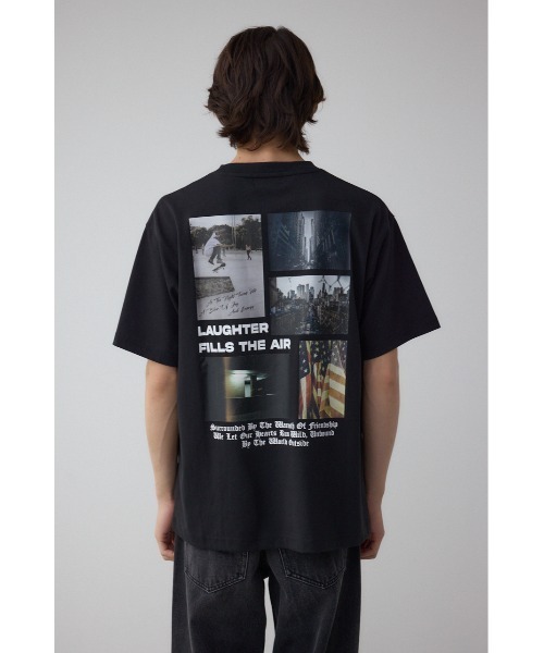 AZUL BY MOUSSY tシャツ バックフォトグラフィックTシャツ