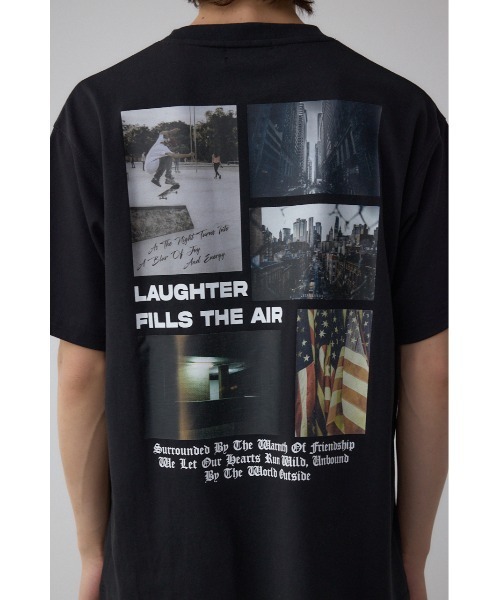 AZUL BY MOUSSY（アズールバイマウジー） tシャツ バックフォト