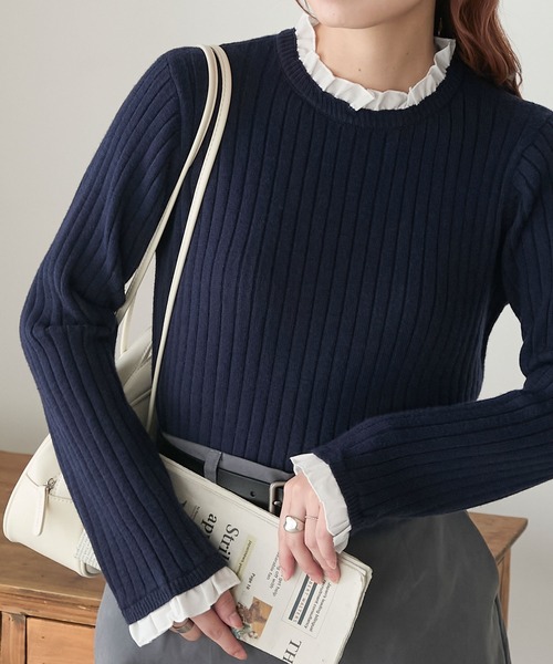 BONLECILL（ボンルシール） ニット セーター 「至福のカヌレニット