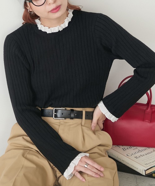 BONLECILL（ボンルシール） ニット セーター 「至福のカヌレニット