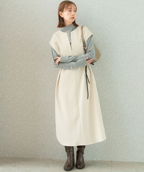 URBAN RESEARCH ROSSO WOMEN」 ノースリーブワンピース FREE