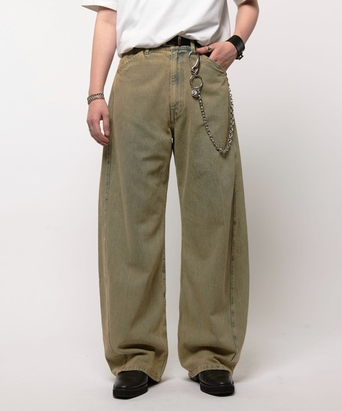 Luis カーブデニムパンツ Lui's ジーンズ カーブデニム メンズ : ZOZOTOWN Yahoo!店