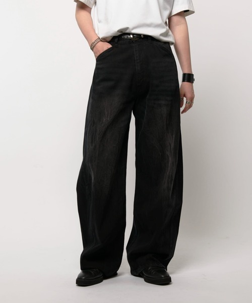 Luis カーブデニムパンツ Lui's（ルイス）の「カーブデニムパンツ（デニムパンツ）」 - WEAR