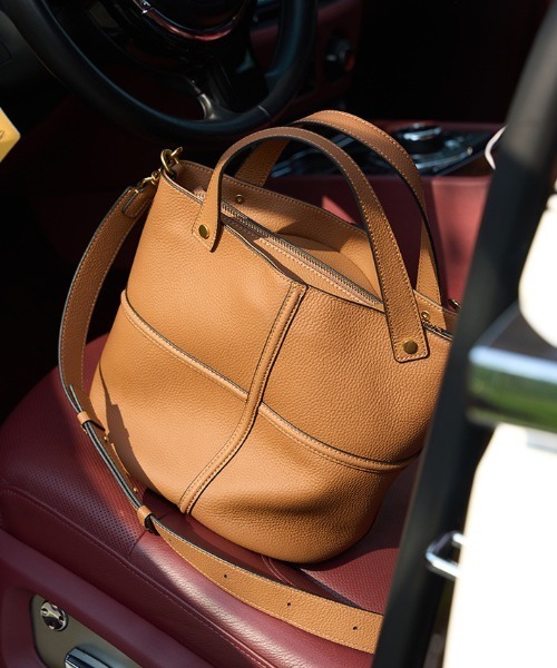 ショルダーバッグ バッグ 「 NiiNa / ニーナ 」高品質牛革 2way 大容量