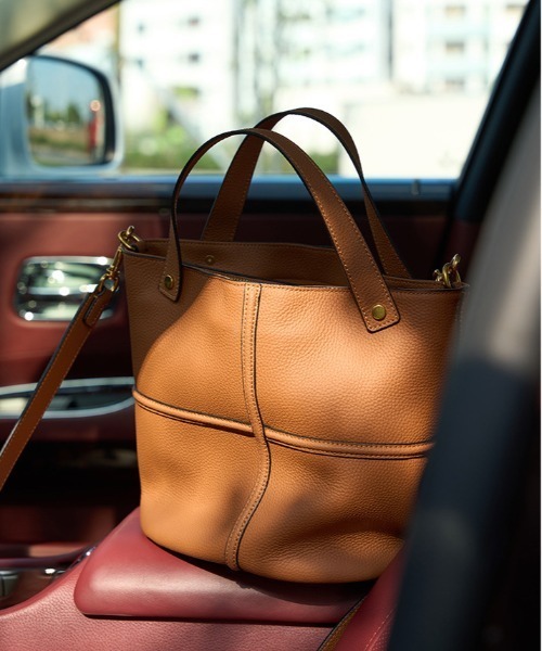 ショルダーバッグ バッグ 「 NiiNa / ニーナ 」高品質牛革 2way 大容量