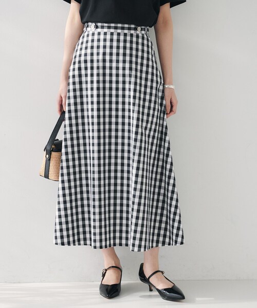 UNTITLED（アンタイトル） スカート 「後ろウエストゴム/洗える