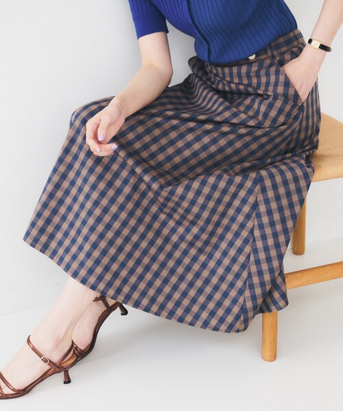 UNTITLED（アンタイトル） スカート 「後ろウエストゴム/洗える