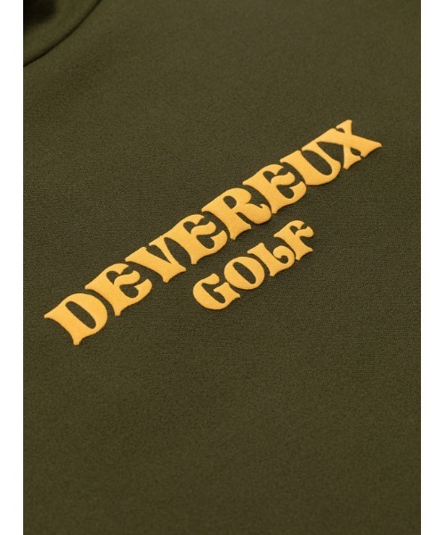 DEVEREUX GOLF tシャツ WOMENS No Luck Needed KRモックネック