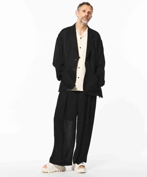 MAISON SPECIAL（メゾンスペシャル） パンツ 「UNISEX」Triacetate