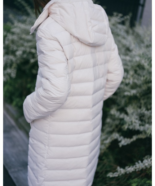 「Vincent et Mireille」 ダウンコート 34 ネイビー レディース_画像7