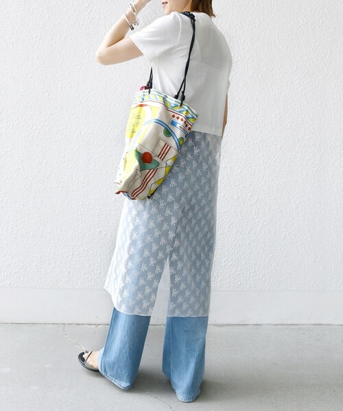 SHIPS for women / シップスウィメン 【WEB限定】ラッセル レース ドッキング TEE SHIPS tシャツ 「WEB限定」ラッセル レース ドッキング TEE