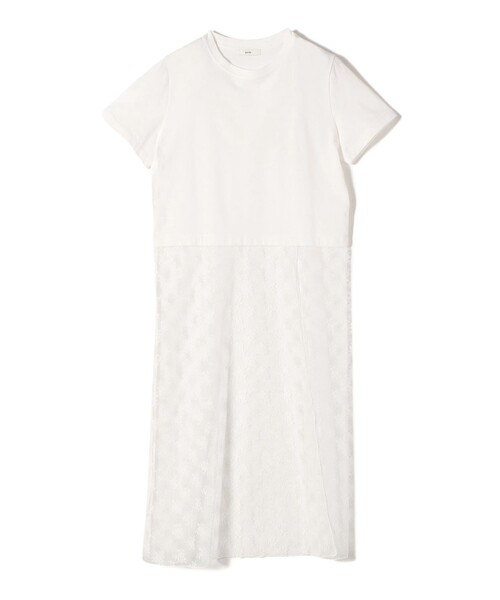 【シップス　ウィメン】【WEB限定】ラッセル レース ドッキング TEE WEB限定】ラッセル レース ドッキング TEE｜ SHIPS 公式サイト