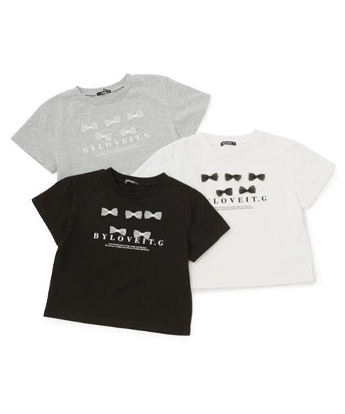 by LOVEiT tシャツ ミニリボンTシャツ キッズ 子供服 女の子 