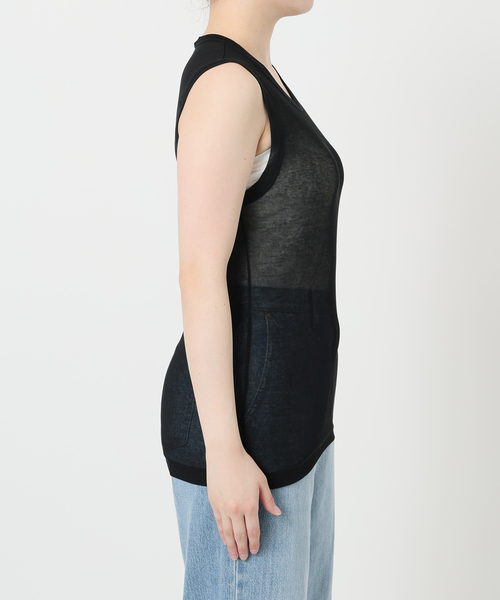 tシャツ 「追加2」IENA LA BOUCLE 水撚りガスフライス半袖プルオーバー レディース 追加2》IENA LA BOUCLE 水撚りガスフライス半袖プルオーバー（T
