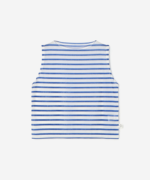 tシャツ ORCIVAL | シースルー ボートネックスリーブレスカットソー WOMEN レディース ORCIVAL tシャツ | シースルー ボートネックスリーブレス