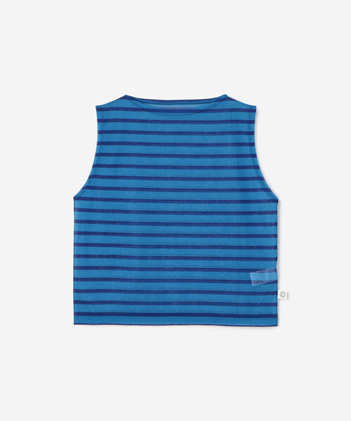 tシャツ ORCIVAL | シースルー ボートネックスリーブレスカットソー WOMEN レディース ORCIVAL tシャツ | シースルー ボートネックスリーブレス